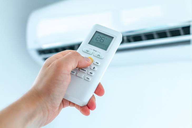 Quais as principais funções do controle do ar condicionado?